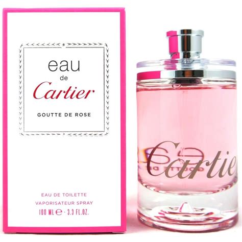 cartier goutte de rose eau de toilette|Eau de Cartier Goutte de Rose Eau de Toilette Spray, 6.7 oz.